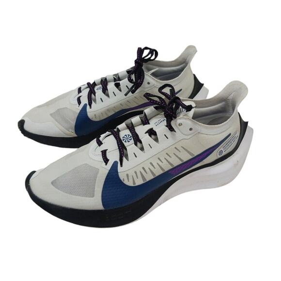 Nike Zoom Gravity Running‎ Shoes Women’s Sz 9 White Gray Black Purple Run Track main image 5